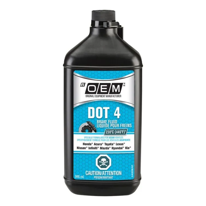 0381918 OEM DOT 4 Brake Fluid, Asian, 446 Degrees, 946-mL