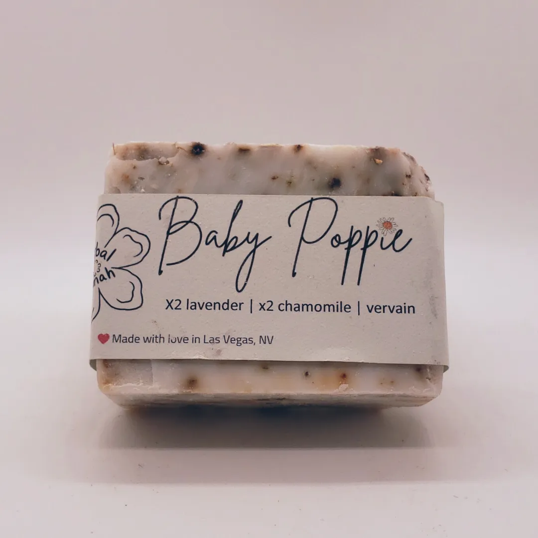 Baby Poppie Natural Bar Soap