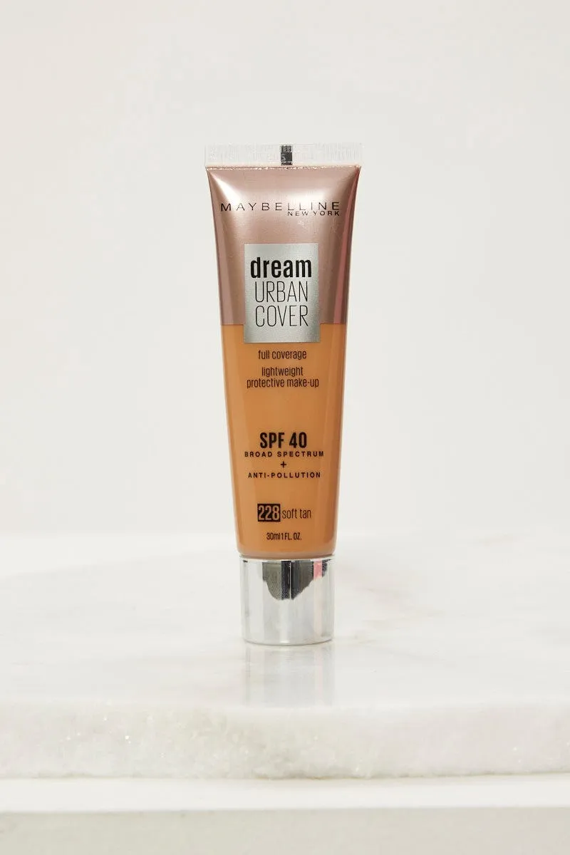 Beige Maybelline Dream Urban Foundation Soft Tan