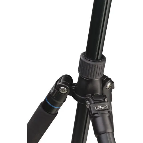 Benro Reverse-Folding Aluminum Travel Tripod with S4Pro Fluid Video Head