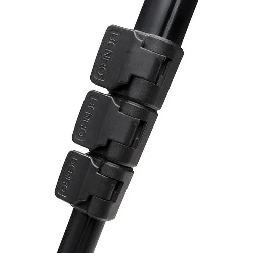 Benro Reverse-Folding Aluminum Travel Tripod with S4Pro Fluid Video Head