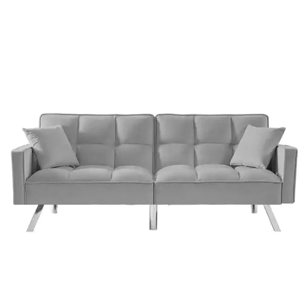 Blockbox Modern Suede Sofa Sets