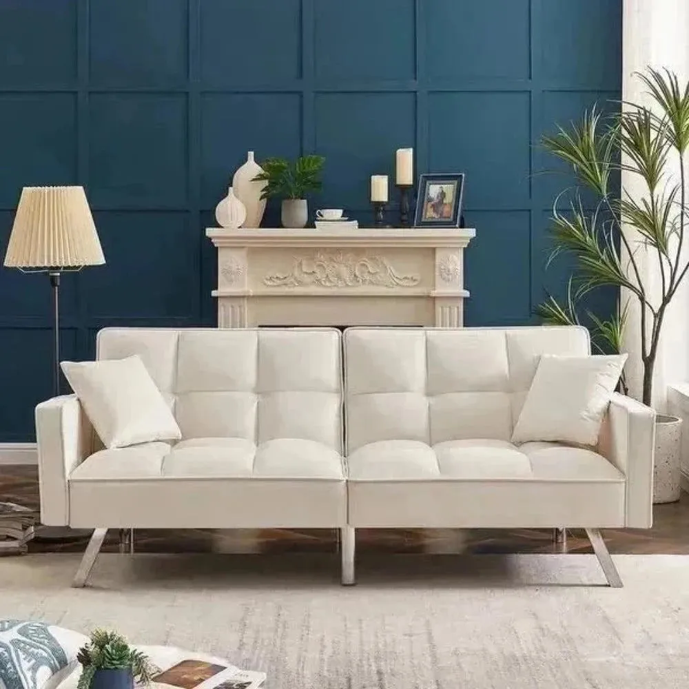 Blockbox Modern Suede Sofa Sets