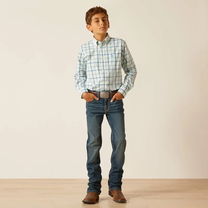 Boy's Ariat B5 Slim Waco Straight