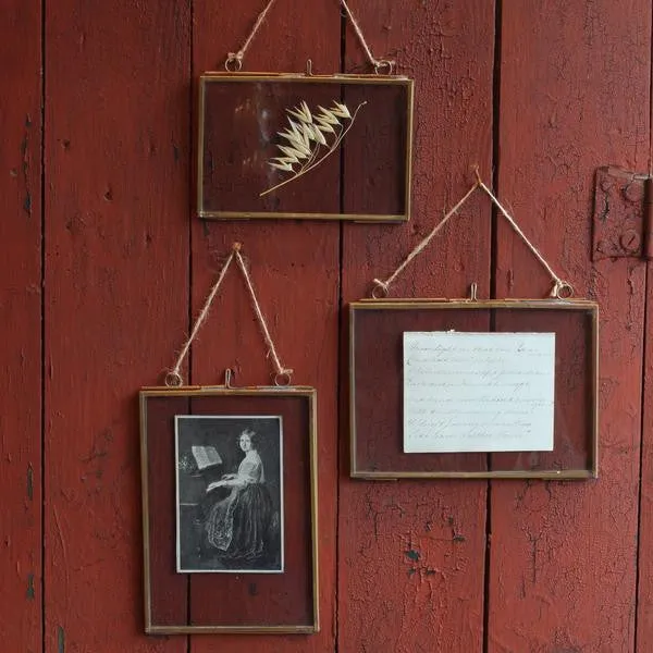 Brass Hanging Frame