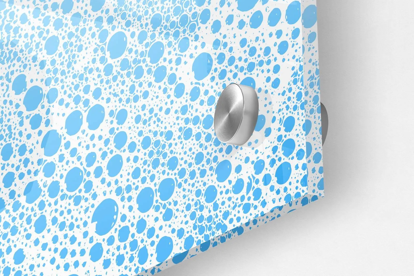 Bubbles Pattern Set of 3 Prints Modern Wall Art Modern Artwork