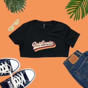 California Retro Underboob Tee