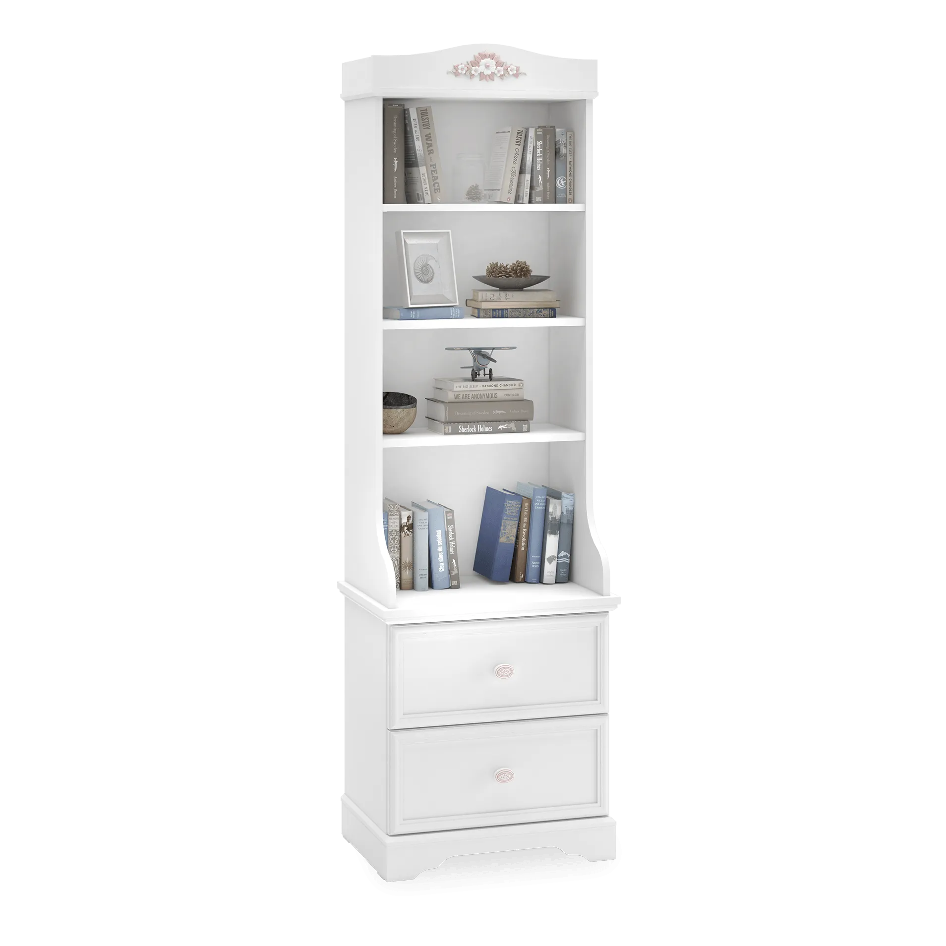 Cilek Rustic White Bookcase