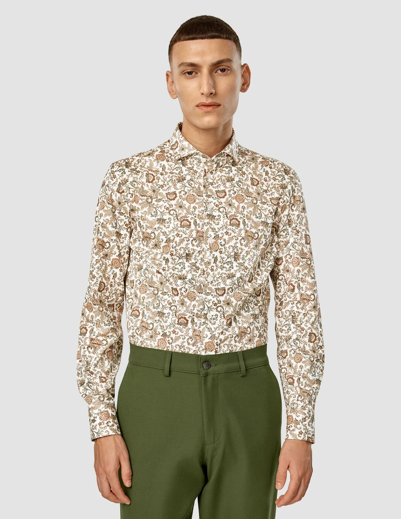 Classic Shirt Slim Copper Bloom