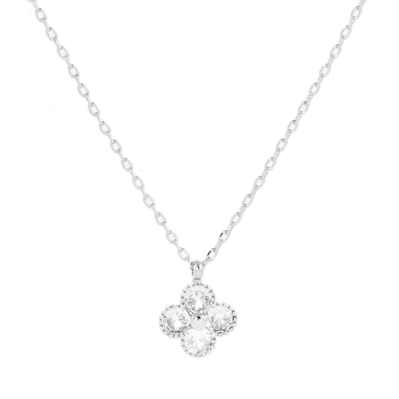 Clover Cubic Delicate Necklace