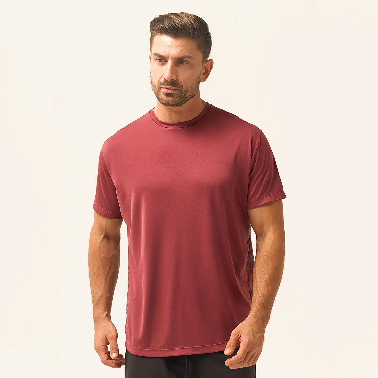 Code Urban Tee - Oxblood Red