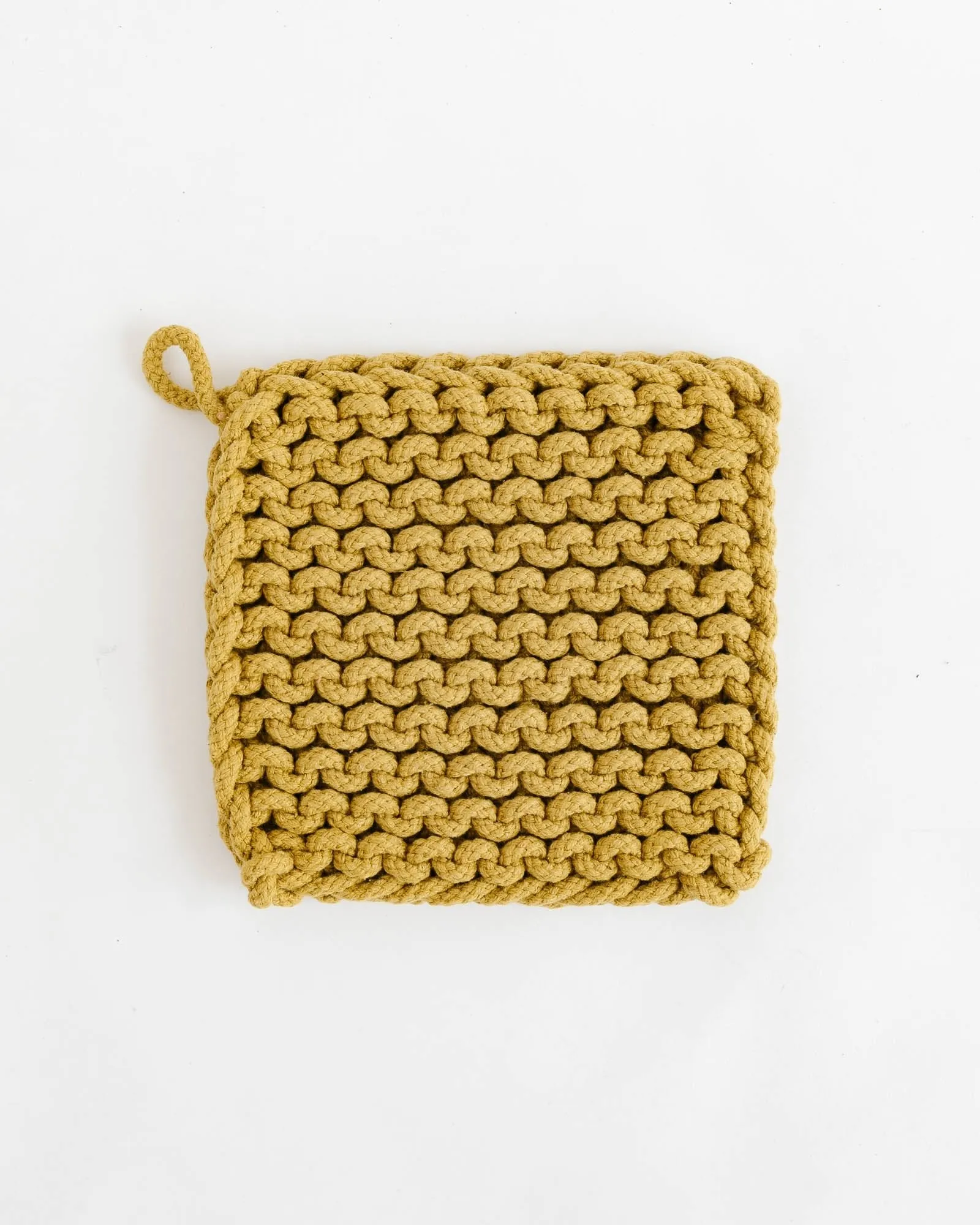 Crocheted Pot Holder- Rustic