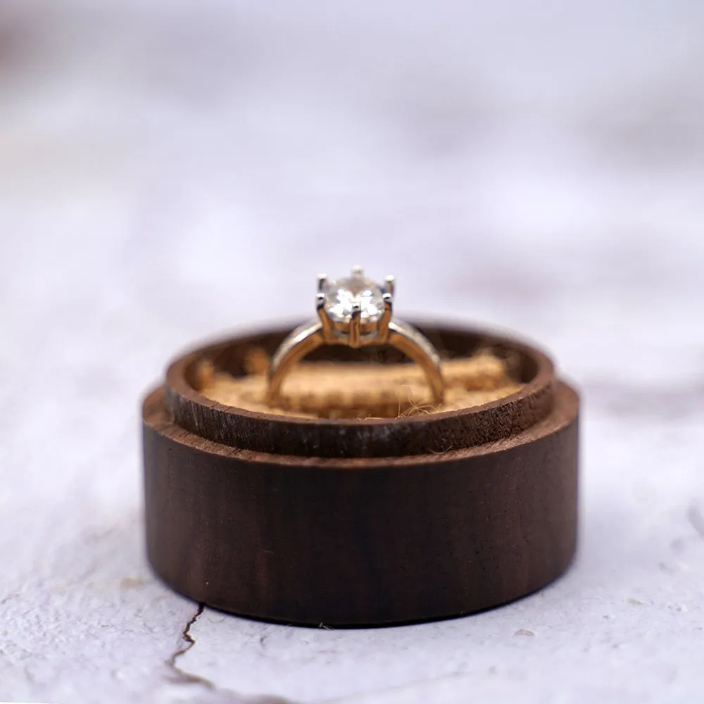 Custom Rustic Ring Box