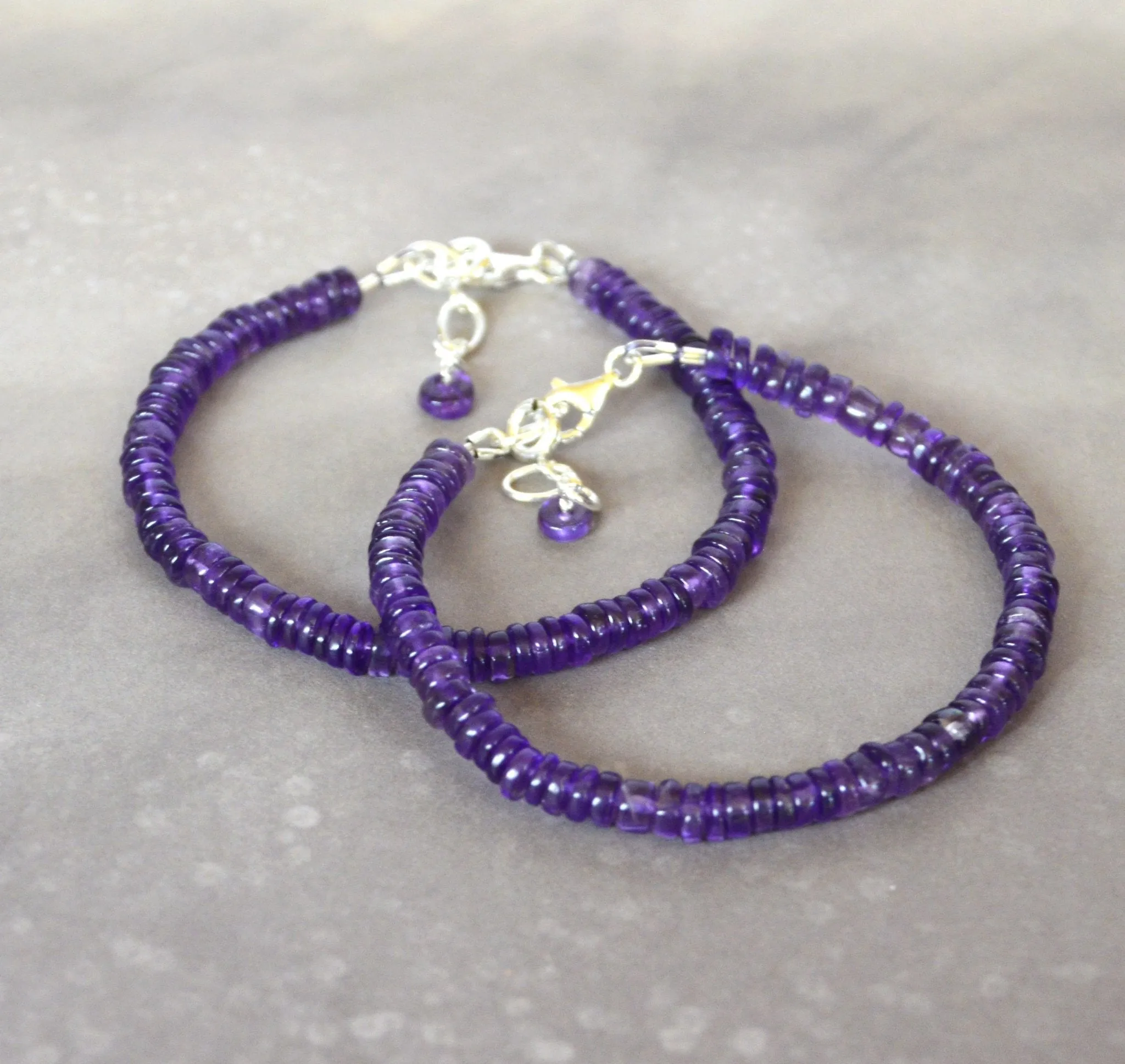 Delicate Amethyst Bracelet