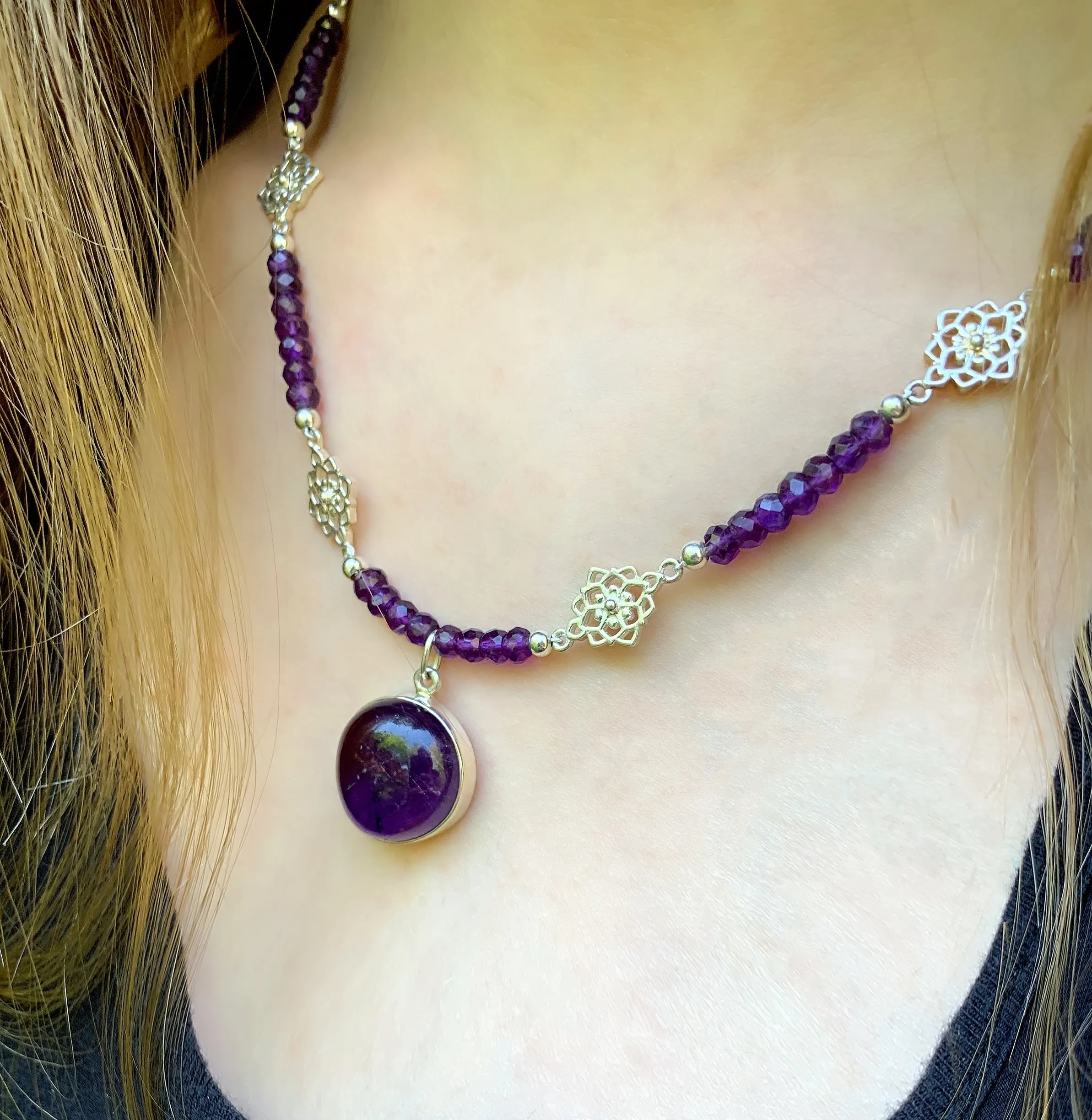 Delicate Amethyst Necklace