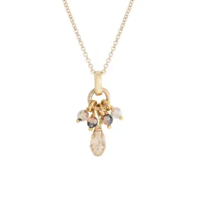 Delicate Baroque Crystal PENDANT by Satellite Paris