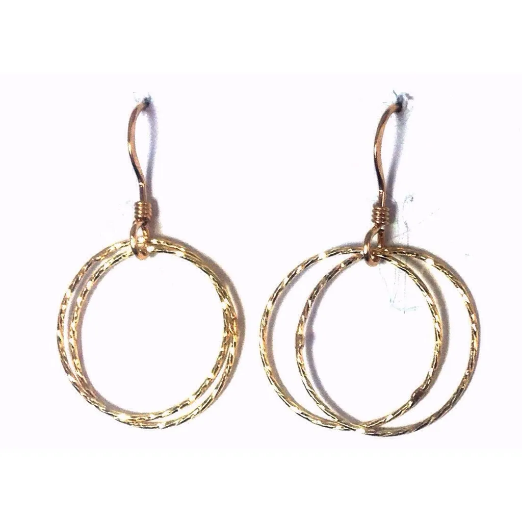 Delicate Circle Dangles