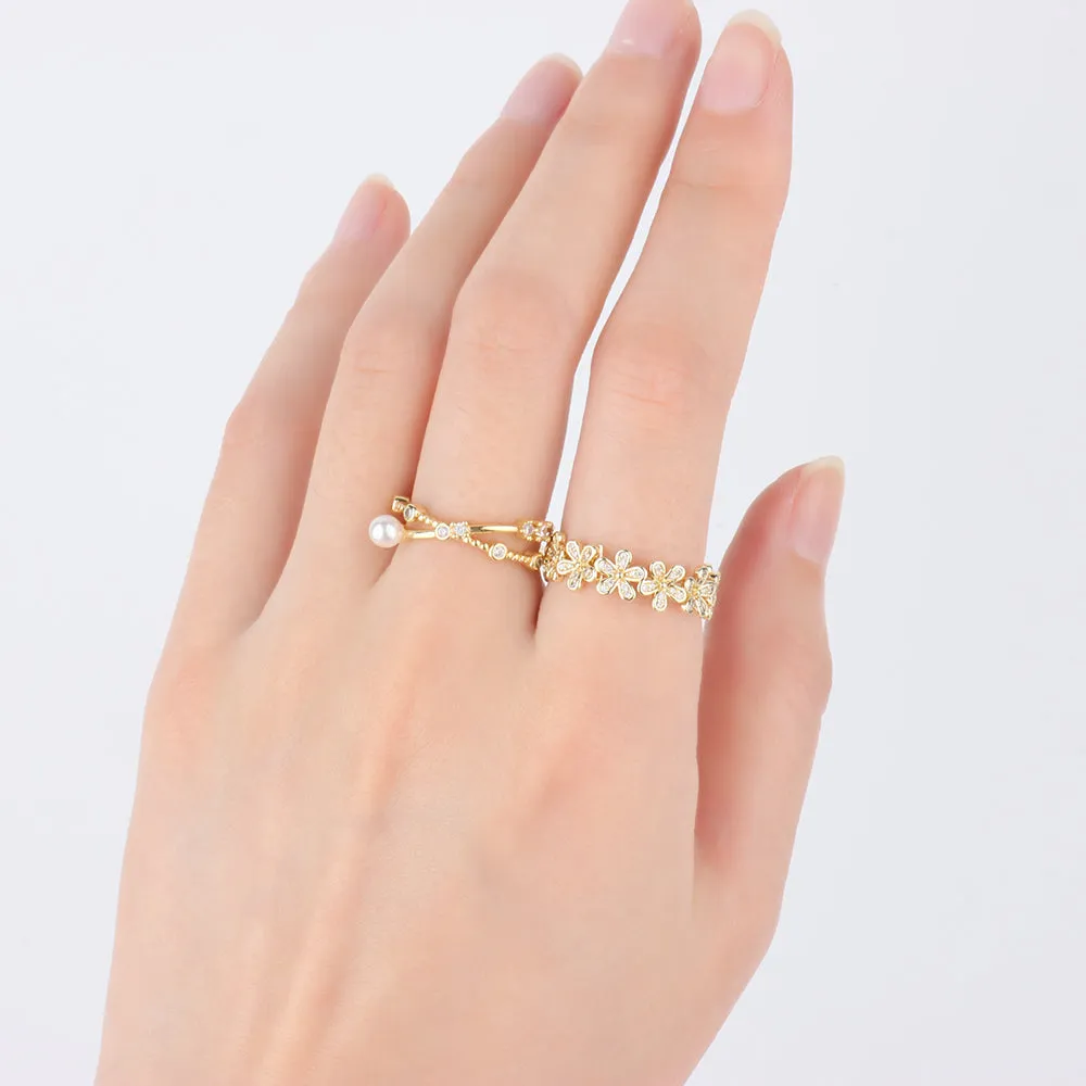 Delicate Flower Ring