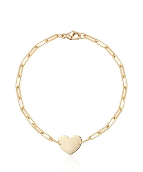 Delicate Heart Bracelet