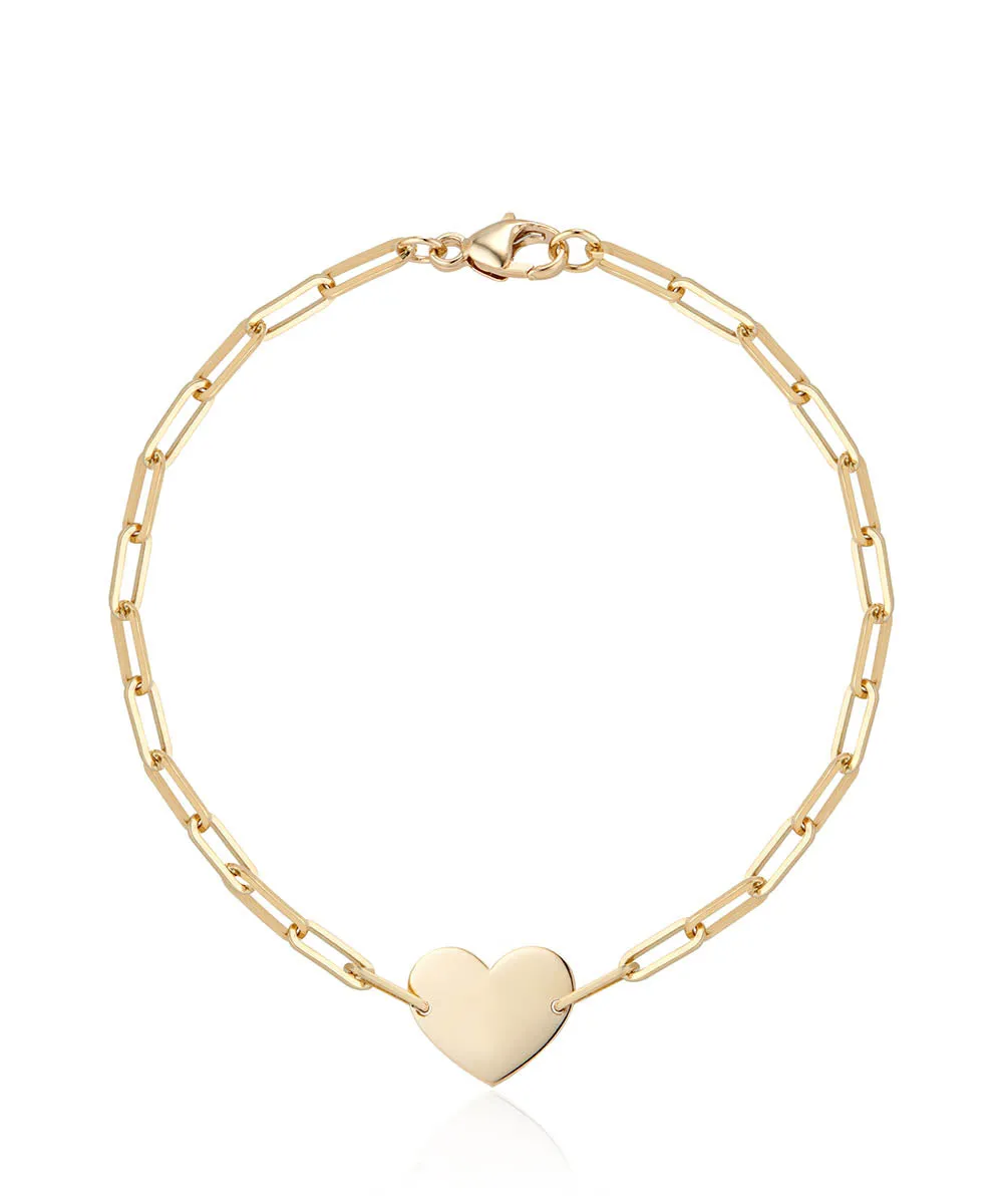 Delicate Heart Bracelet