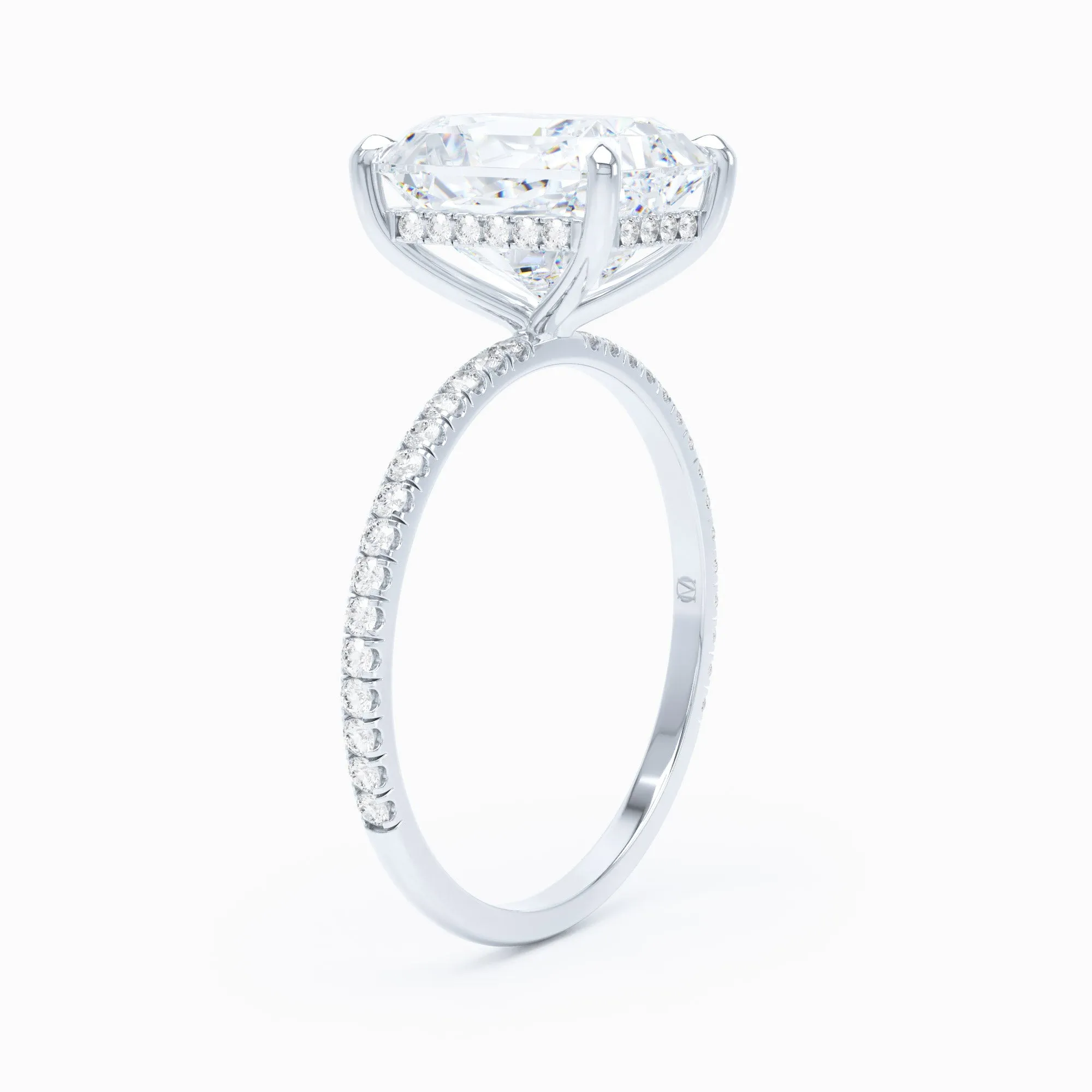 Delicate - Radiant Engagement Ring