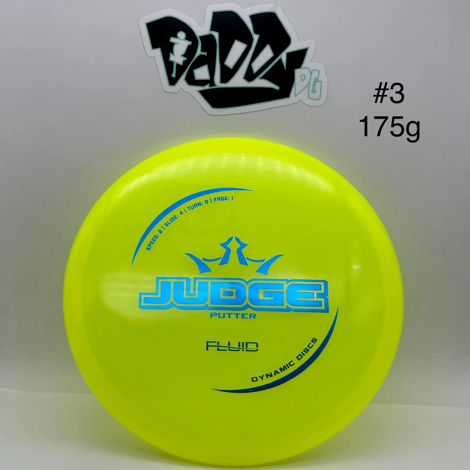 Dynamic Discs Fluid Judge Putter