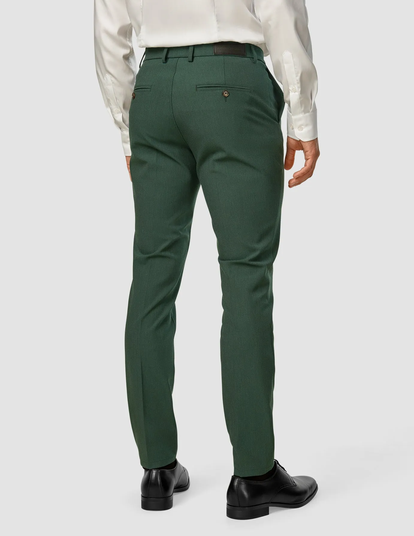 Essential Suit Pants Slim Pine Green