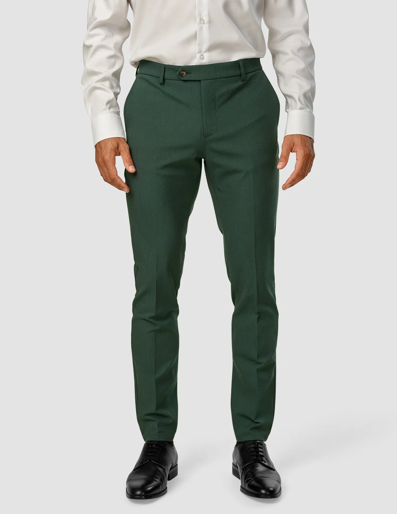 Essential Suit Pants Slim Pine Green