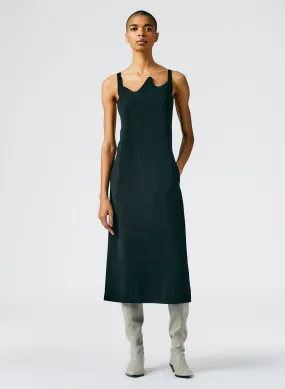 Fluid Drape Squiggly Dress