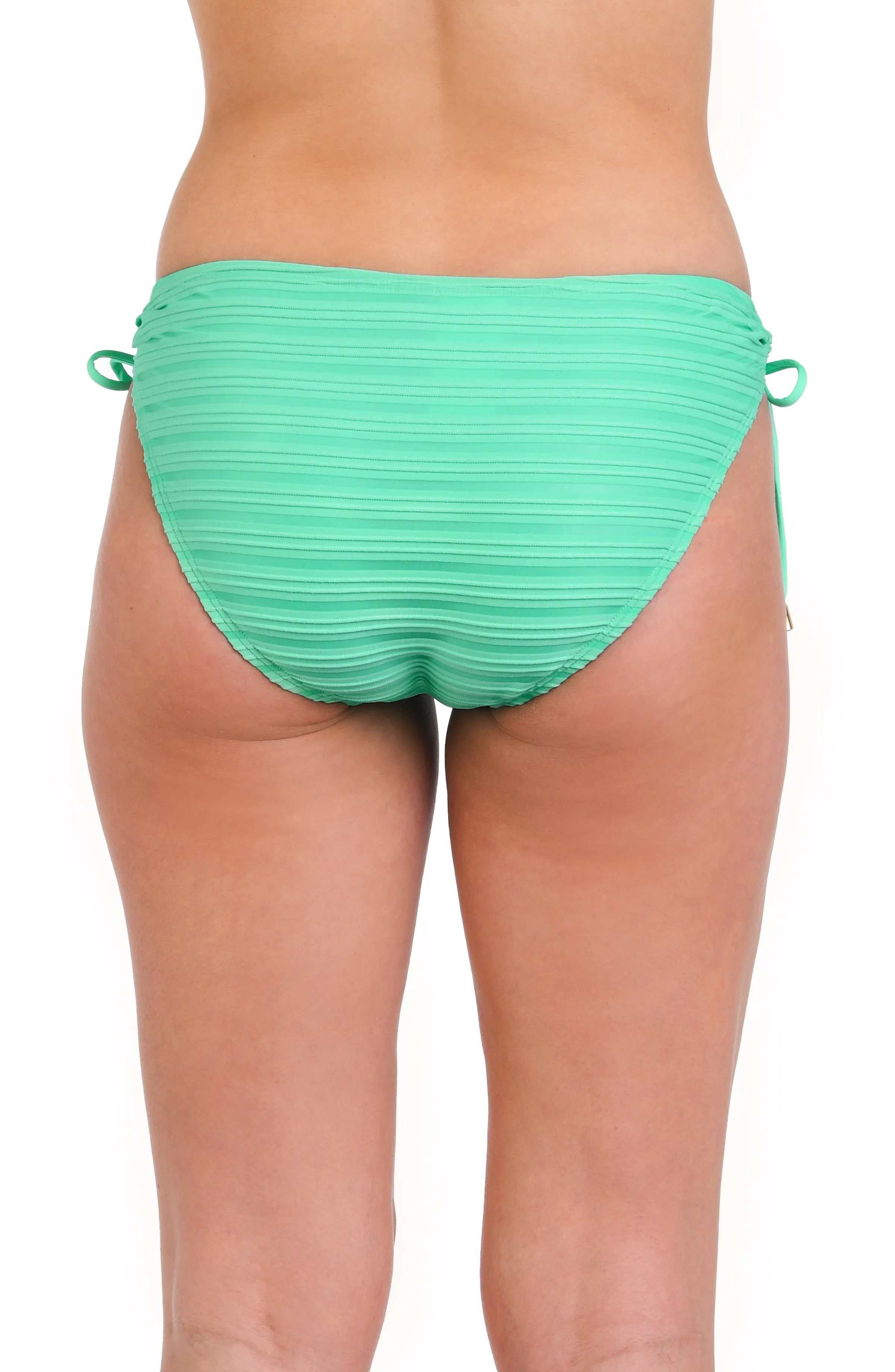 Fluid Lines Side Tie Hipster Bottom