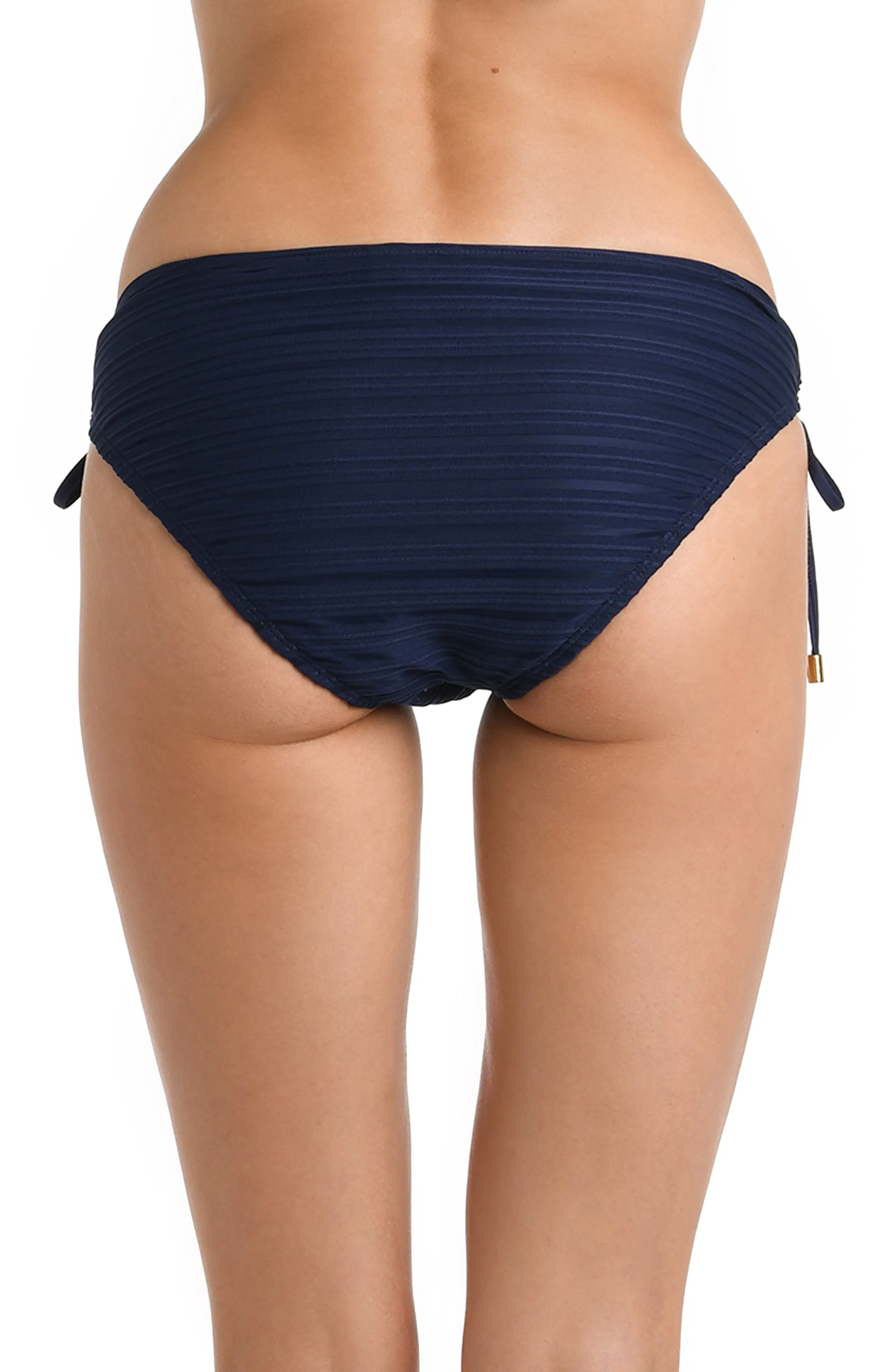 Fluid Lines Side Tie Hipster Bottom