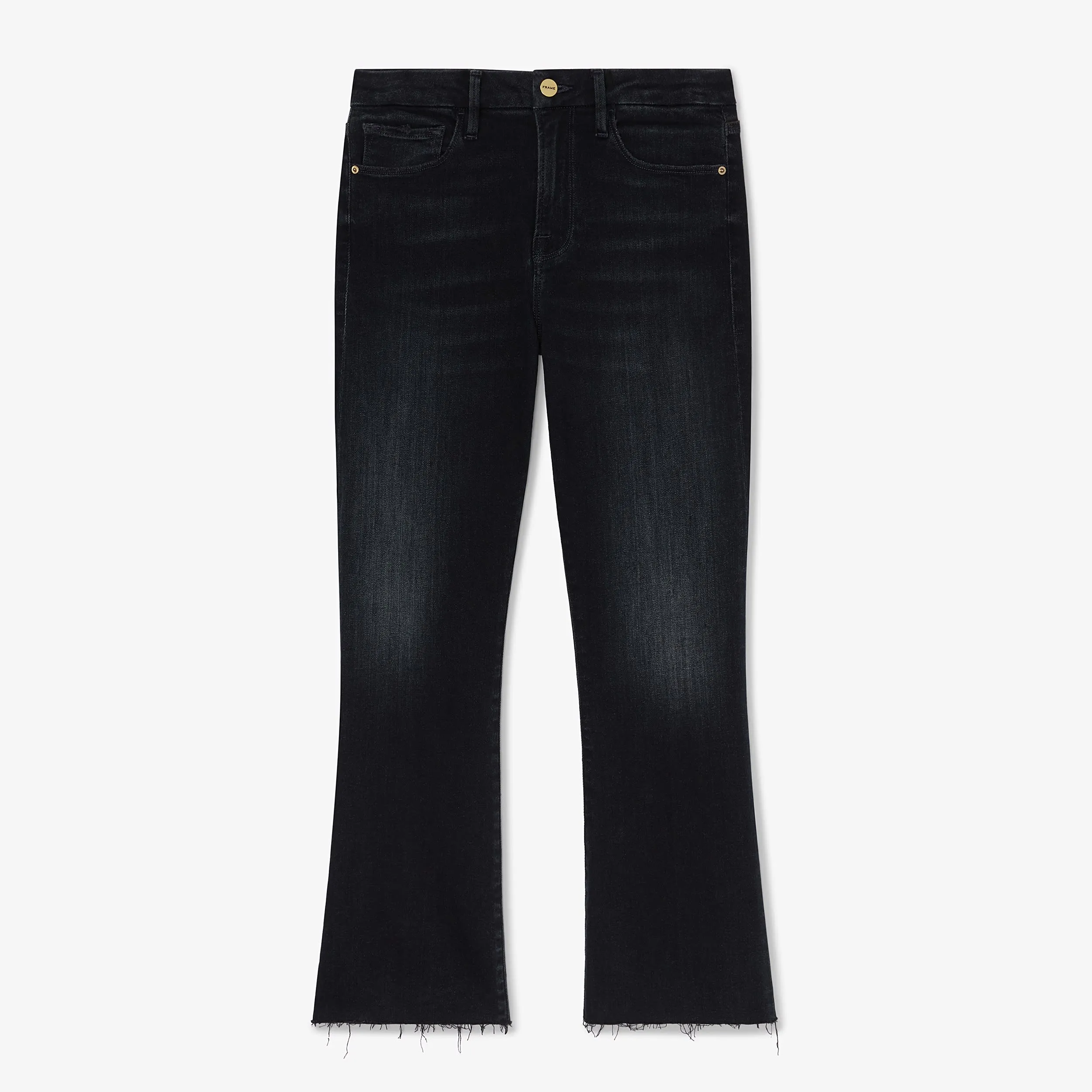 Frame Denim Le Crop Slim Bootcut Raw Edge Jean :: Marcella