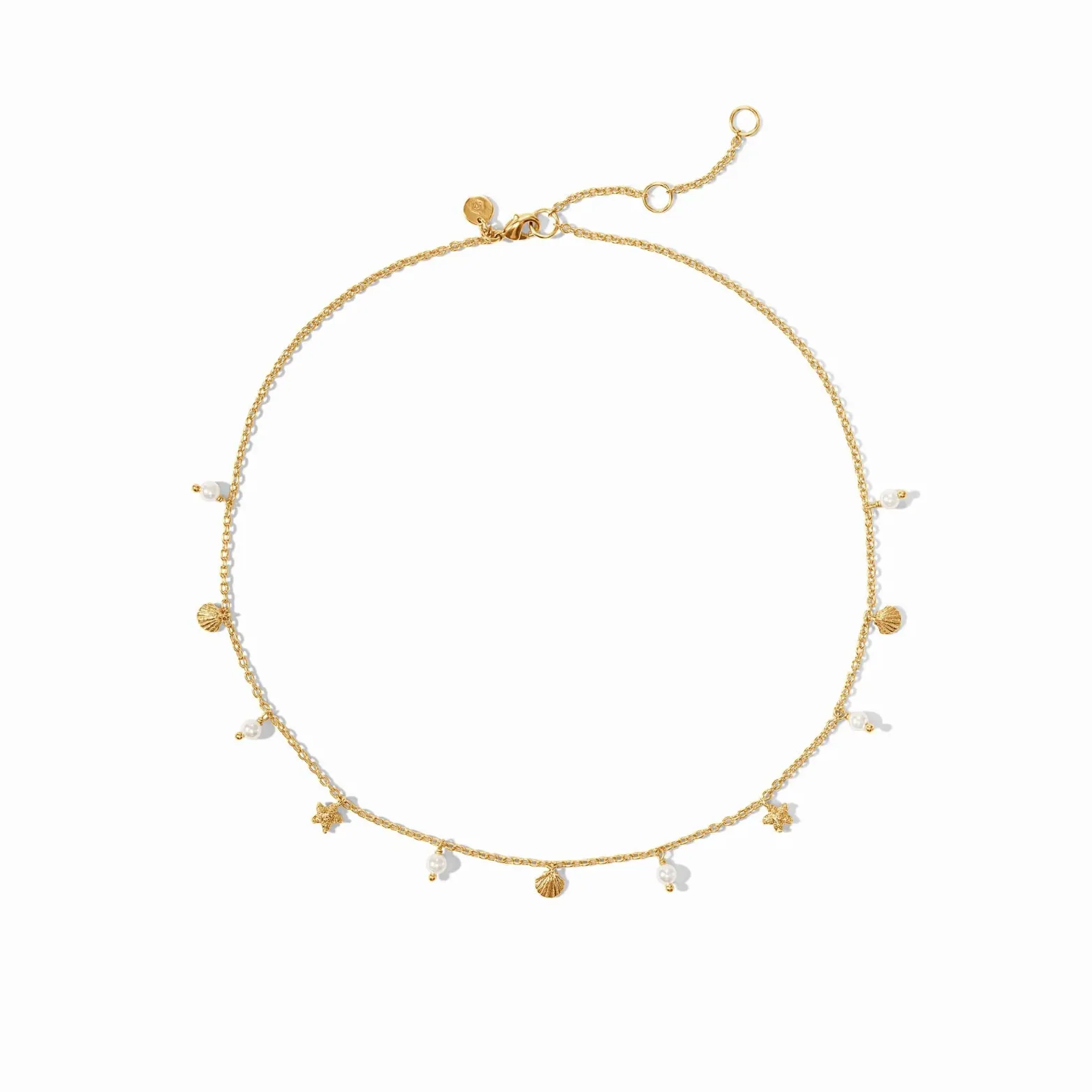 Julie Vos Sanibel Delicate Charm Necklace