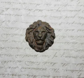 Large Rustic Patina Lion (1) - RPSG7856