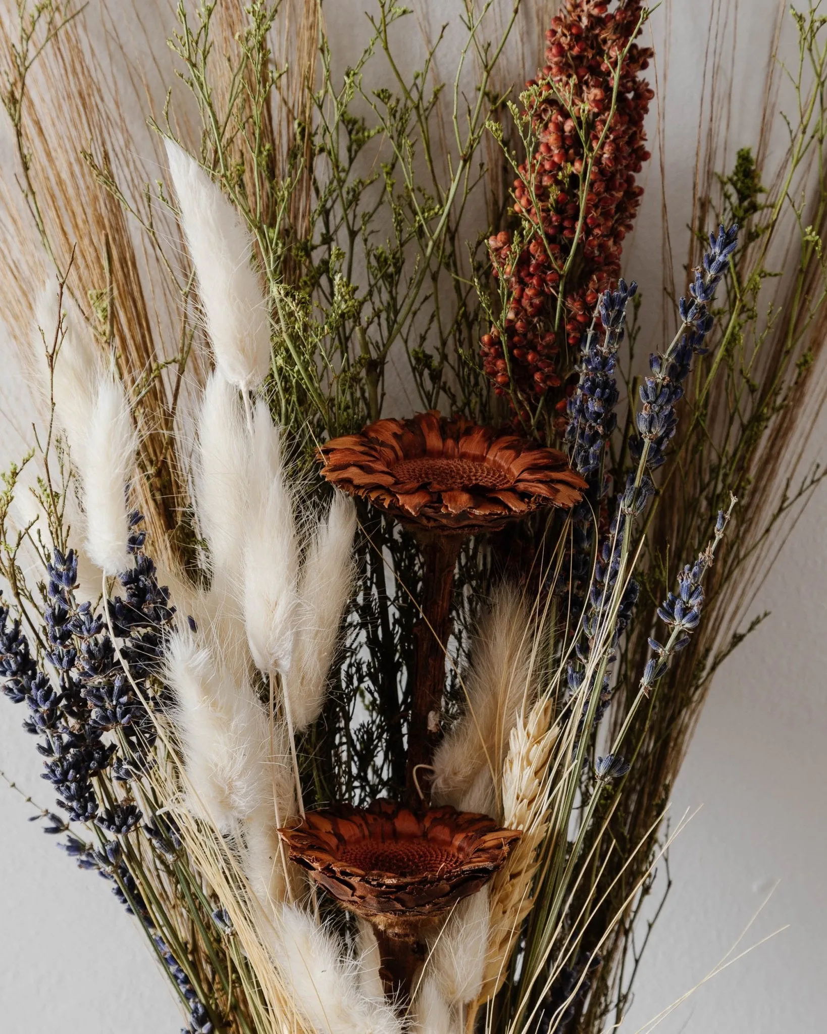 Lavender & Grains Rustic Bouquet