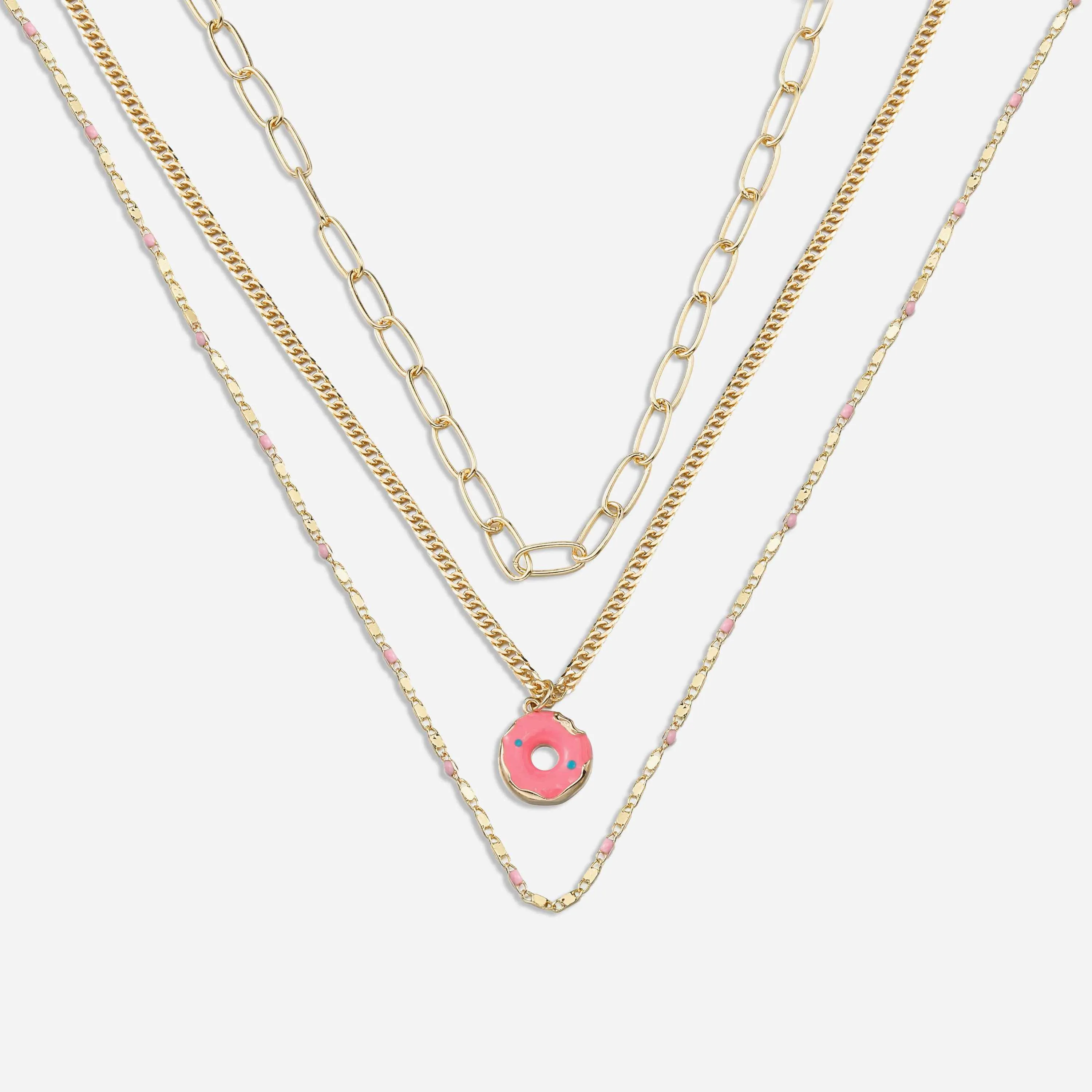 Layered Donut Necklace