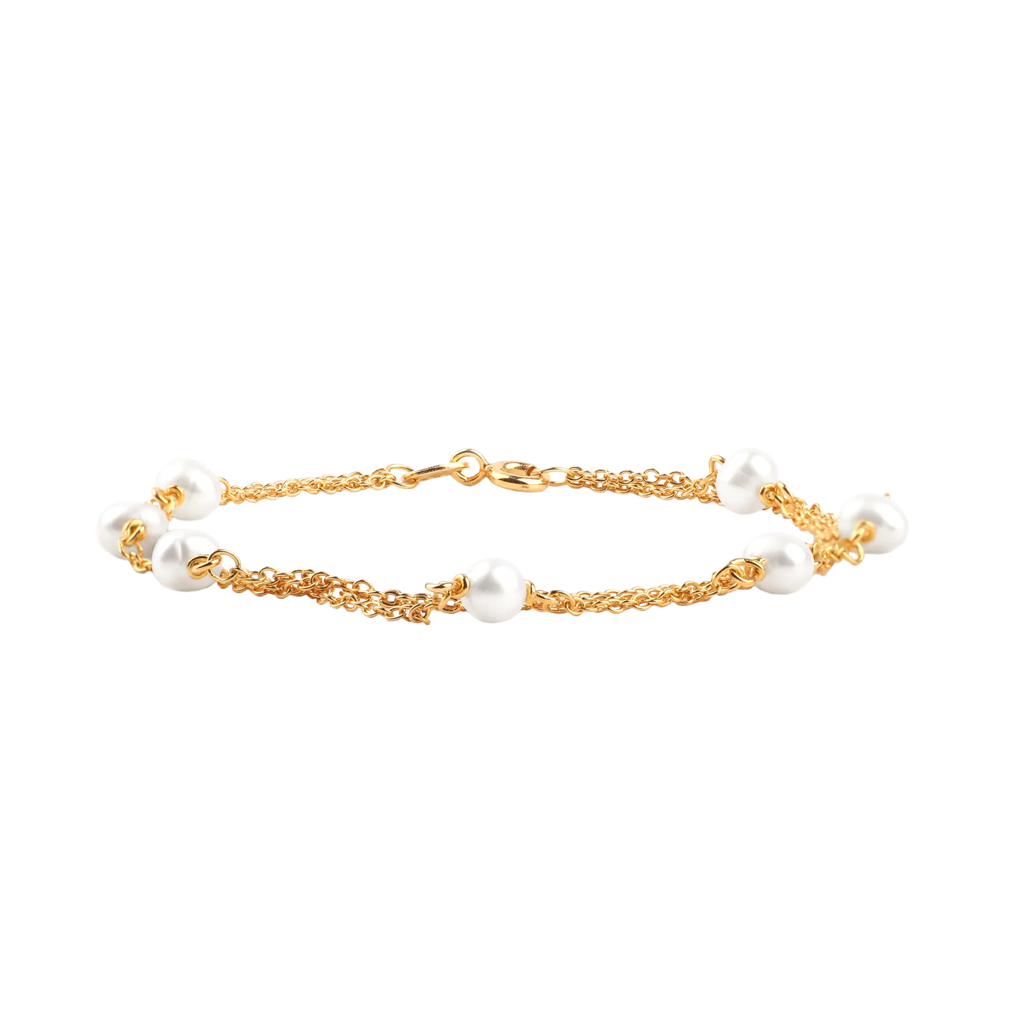 Layered Pearl Bracelet