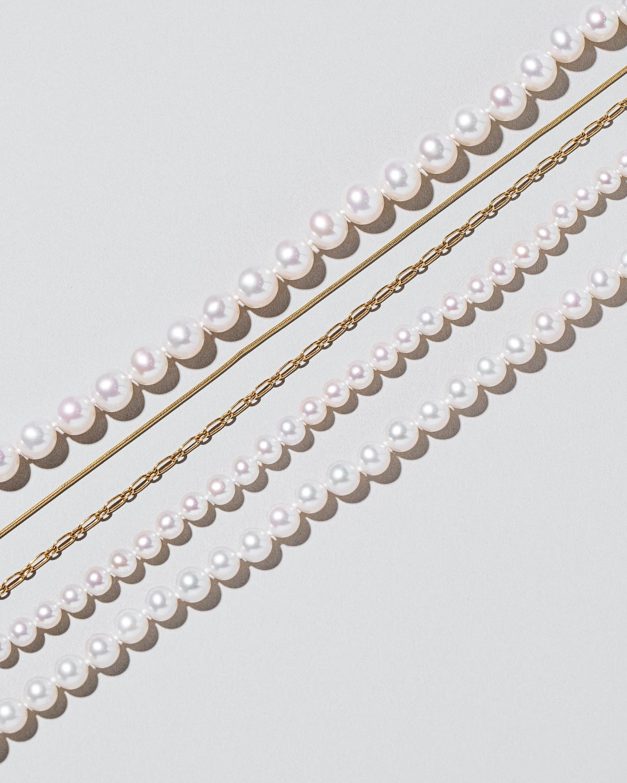 Layered Pearl Necklace