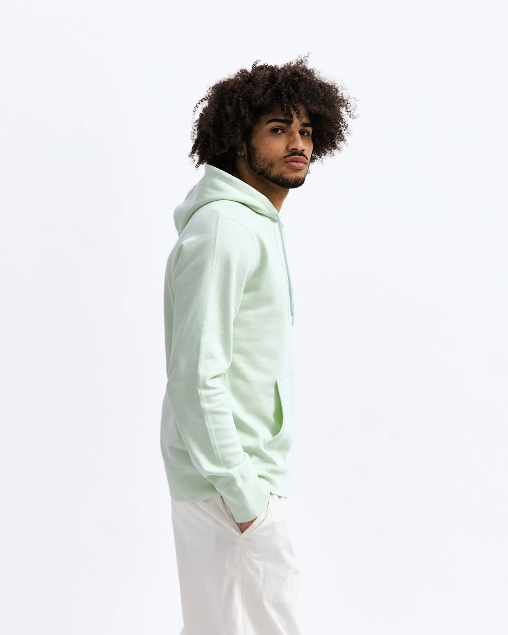 Lightweight Terry Slim Hoodie