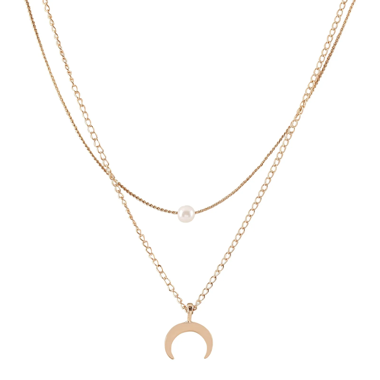 Lunaire Gold Layered Necklace