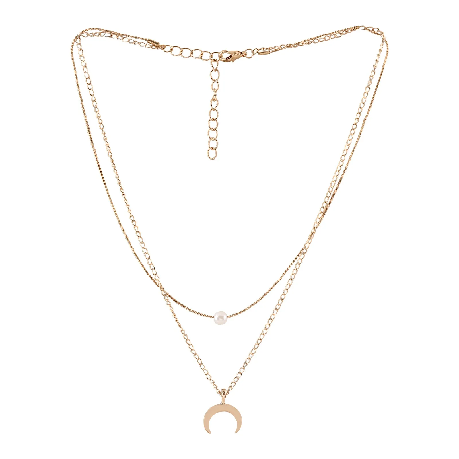 Lunaire Gold Layered Necklace