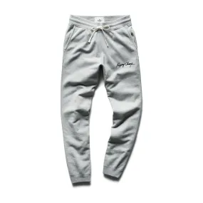 Midweight Terry Autograph Slim Sweatpant