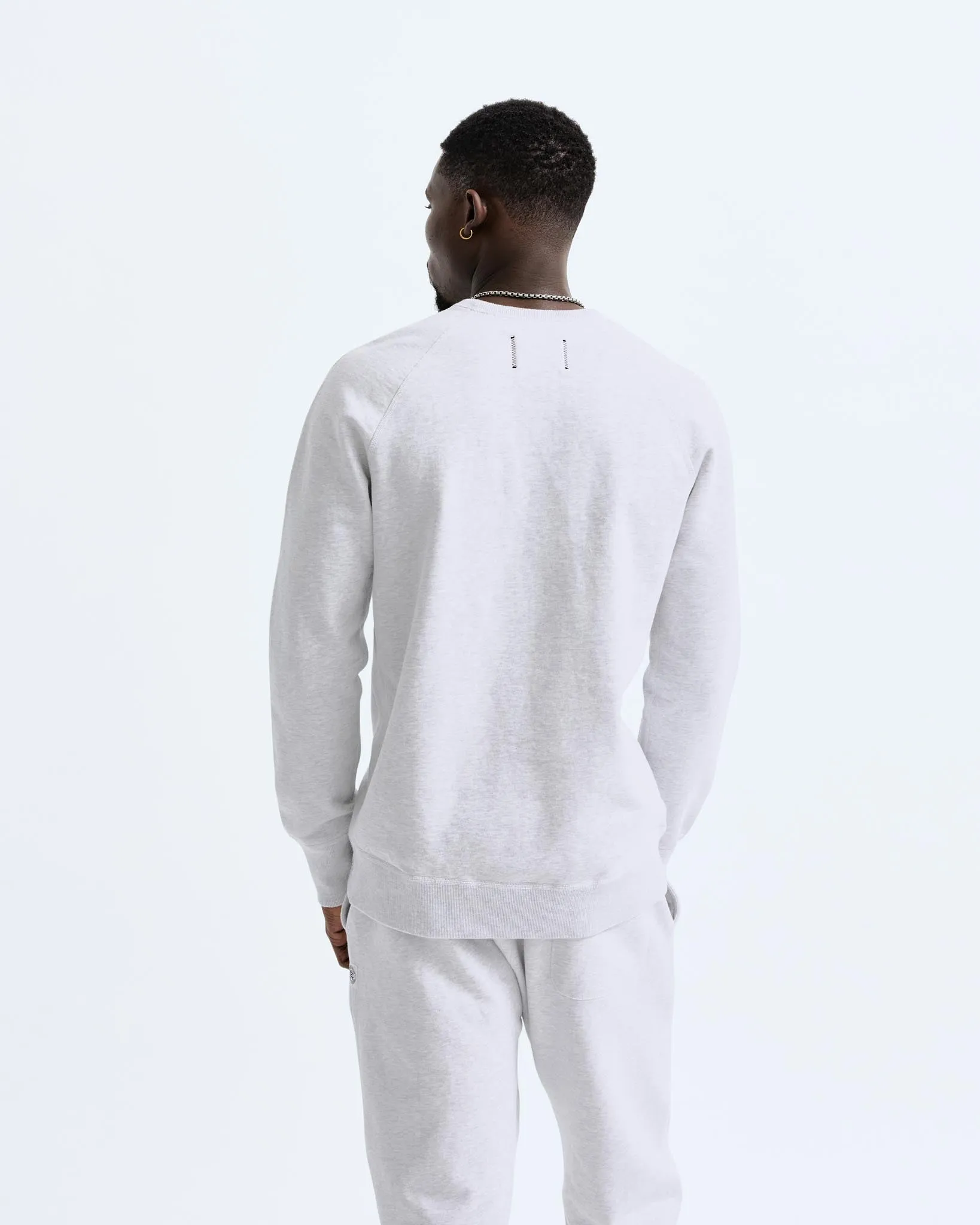 Midweight Terry Slim Crewneck