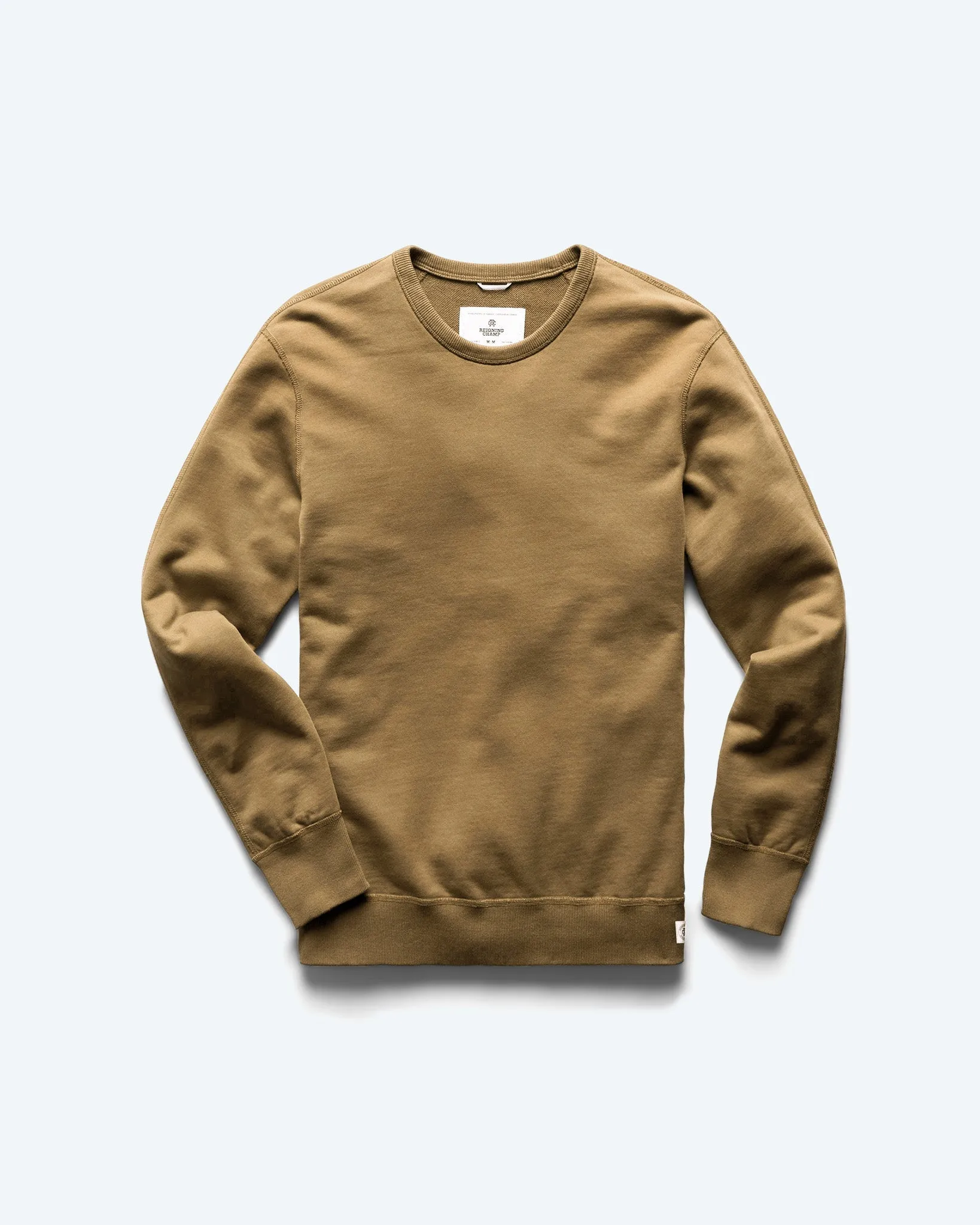 Midweight Terry Slim Crewneck