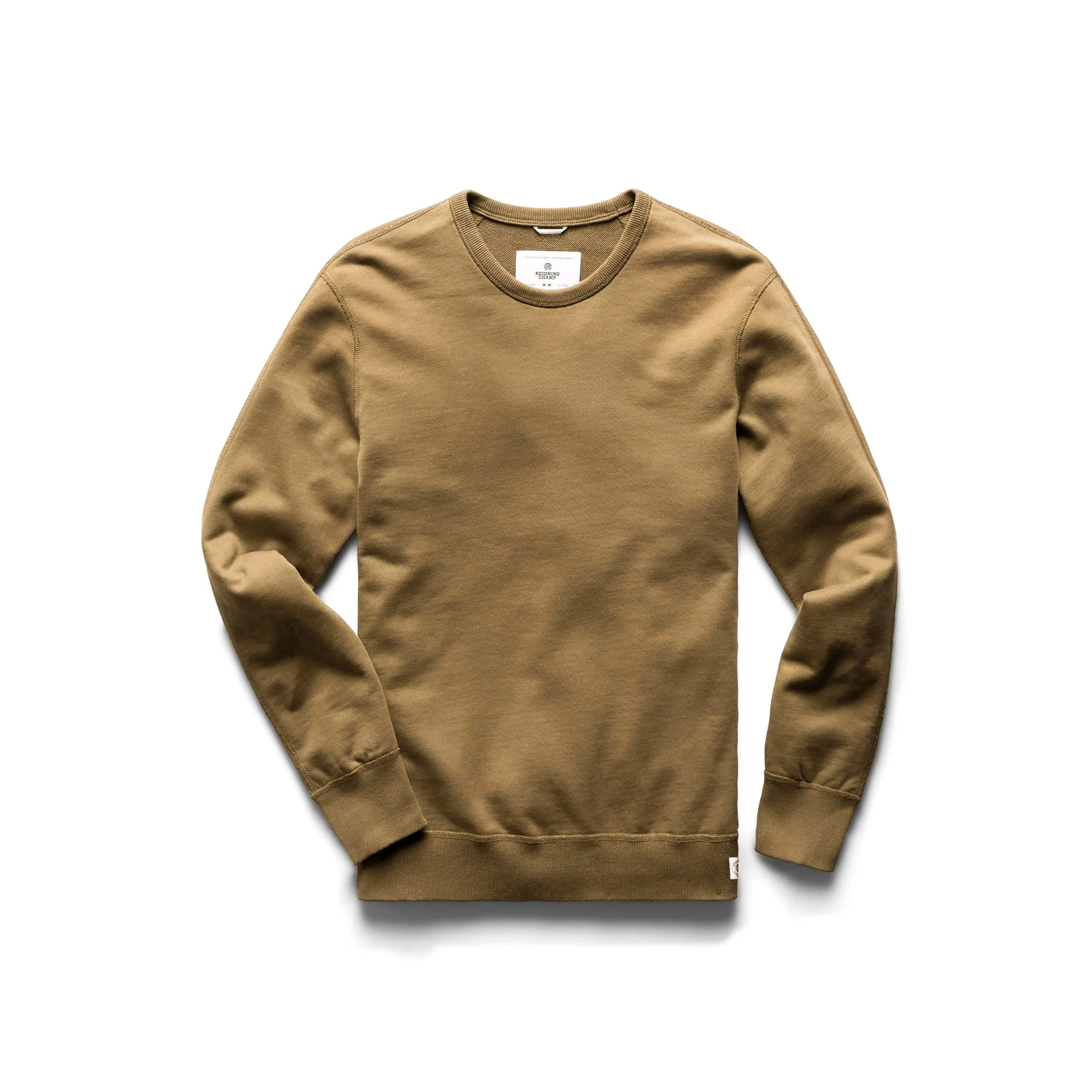 Midweight Terry Slim Crewneck