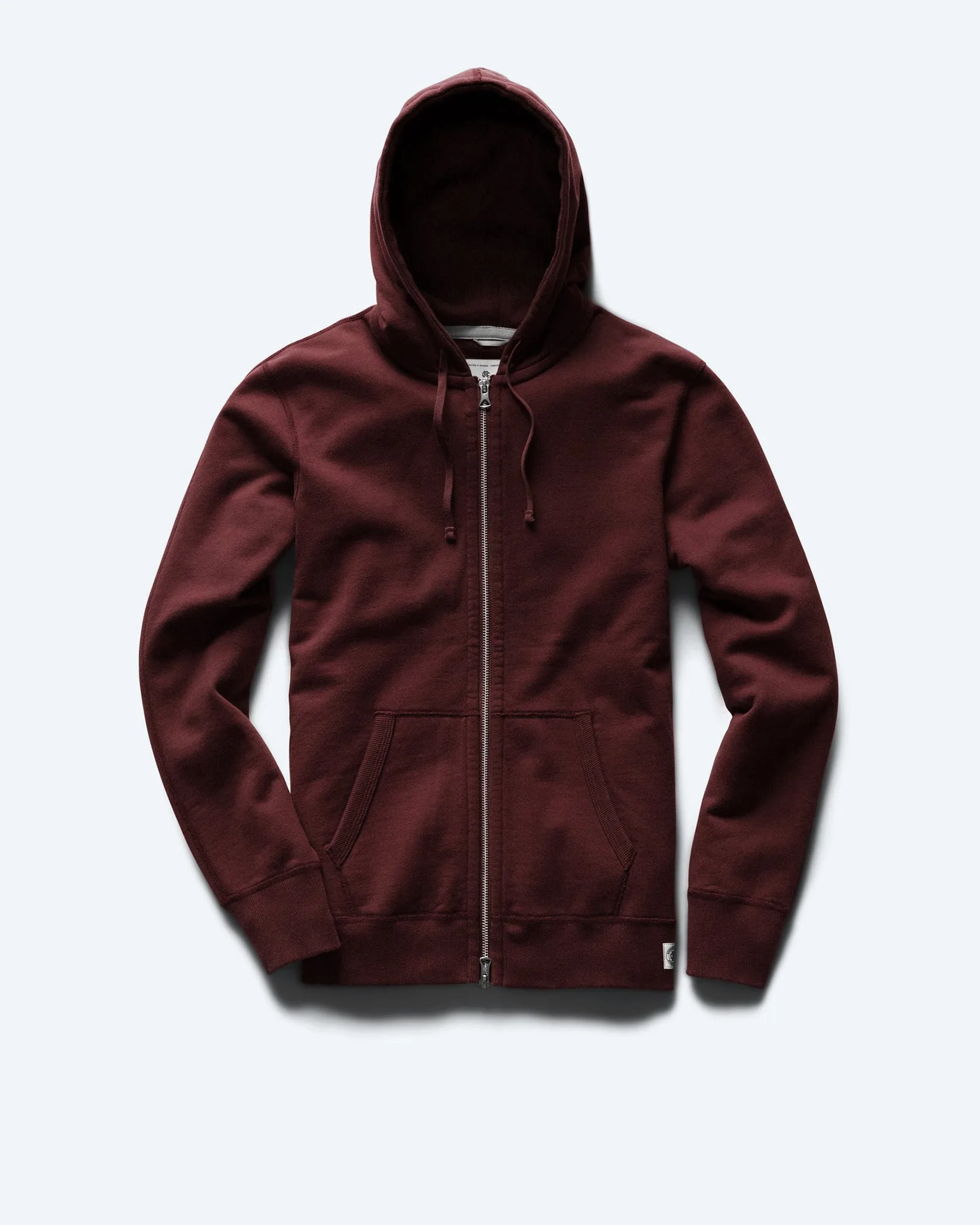 Midweight Terry Slim Zip Hoodie