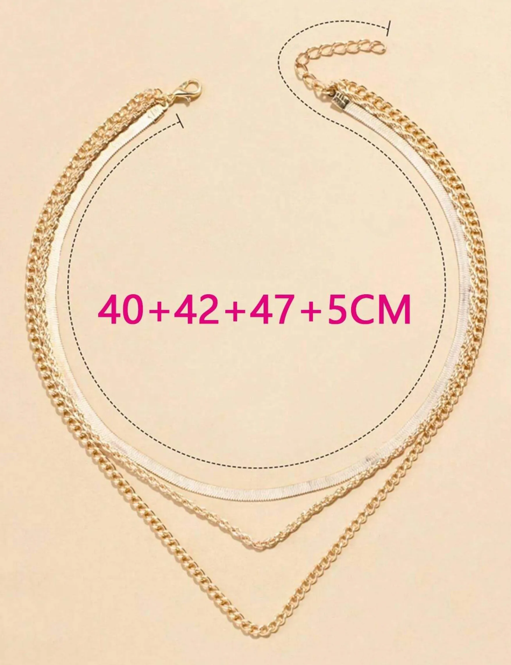 Minimalist Layered Chain Necklace