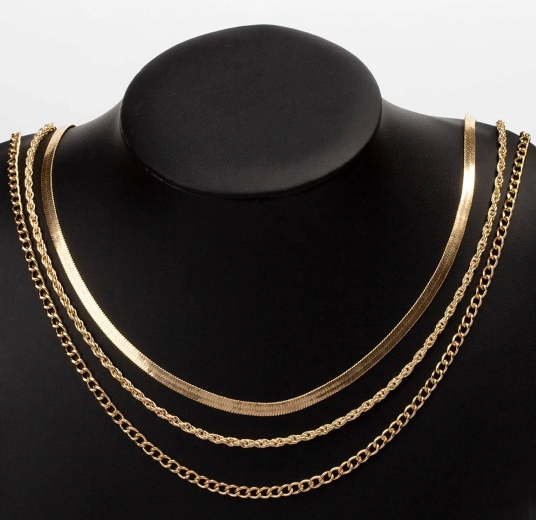 Minimalist Layered Chain Necklace