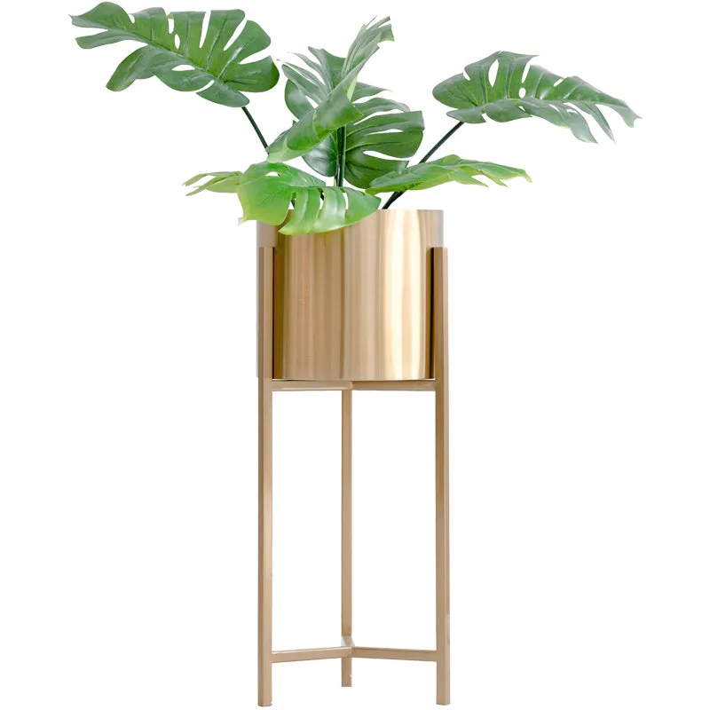 Modern Brass Plant Stand