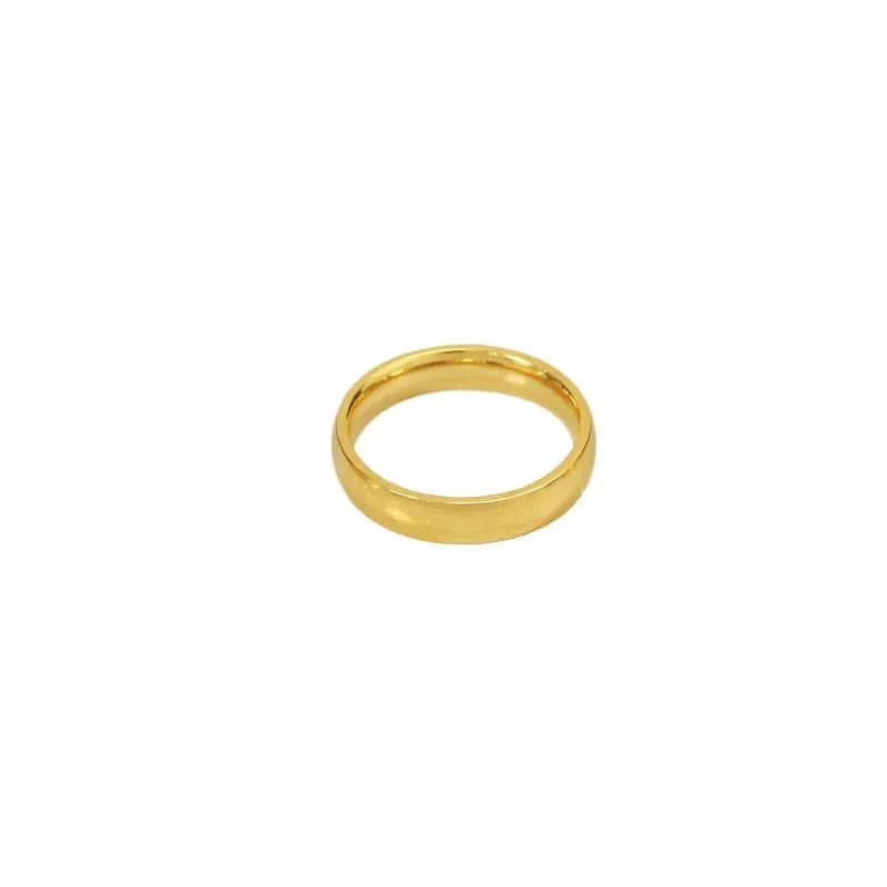 Modern Gold Signet Ring